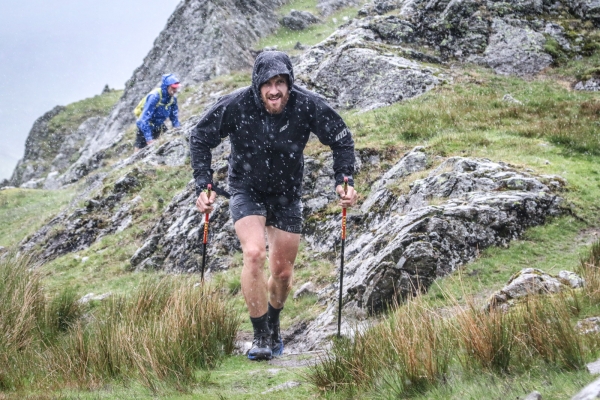 Paul about to summit Helm Crag