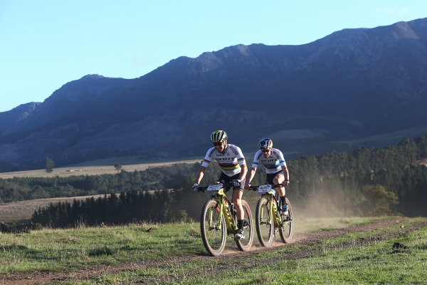 Nino Shurter and Lars Forster
