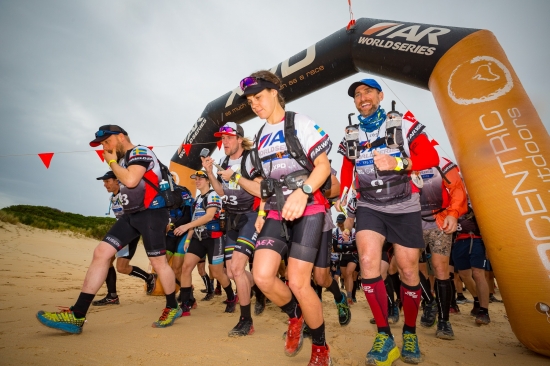 Race start at Geocentric