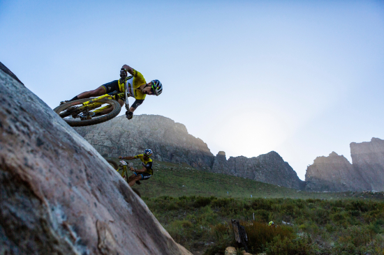 2019 Absa Cape Epic winners, Nino Schurter and Lars Forster