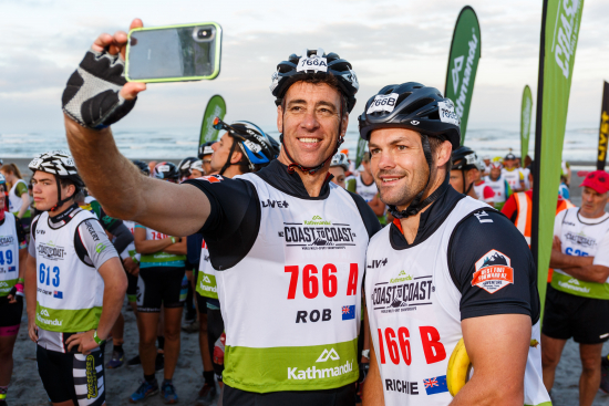 Richie McCaw and Rob Nicol