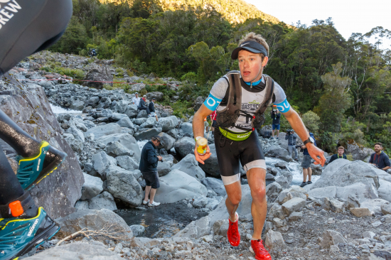 Hamish Elliott during the Mountain Run of the 2018 Kathmandu Coast to Coast