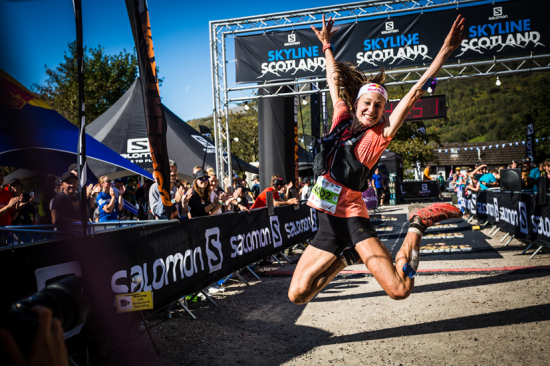 Judith Wyder - 1st in Salomon Ring of Steall 2019