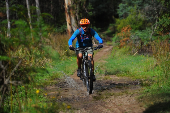 Riding at the Bike Buller Festival