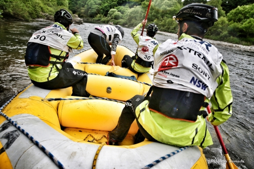 Rafting at Adventure Race Japan
