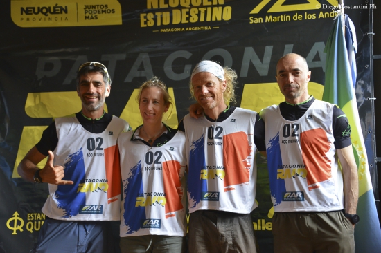 Team 400 Naturex, the new #1 world ranked team, at the Patagonia Raid 2020