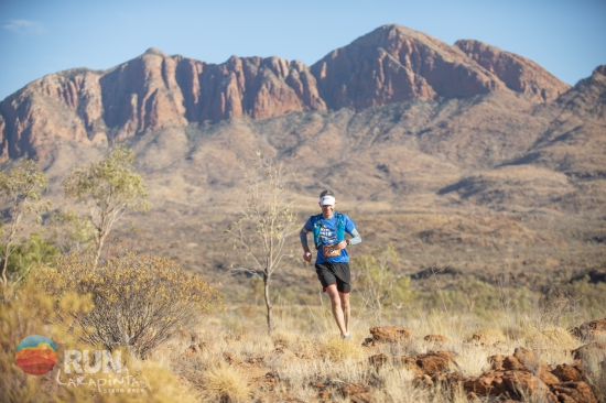 In the Red Centre on the Run Larapinta Stage Race