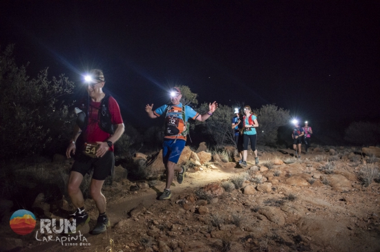 Into the night on the Larapinta Stage Race