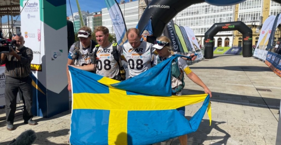 SAFAT on the finish line at the 2021 AR World Champs