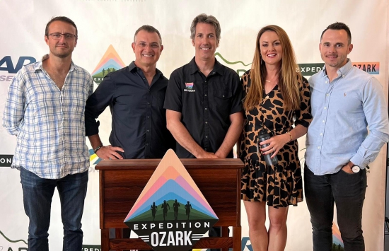 The launch of Expedition Ozark in Arkansas