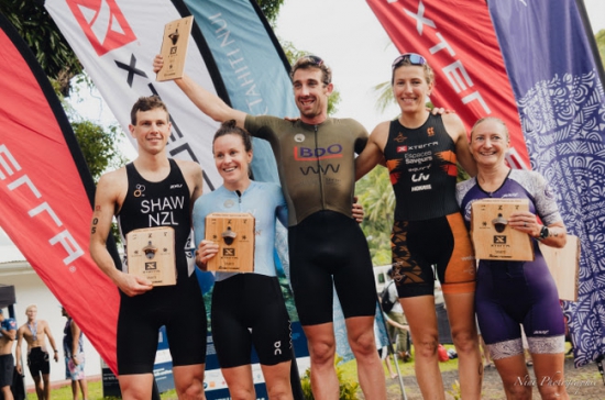 The winners at XTERRA Tahhiti