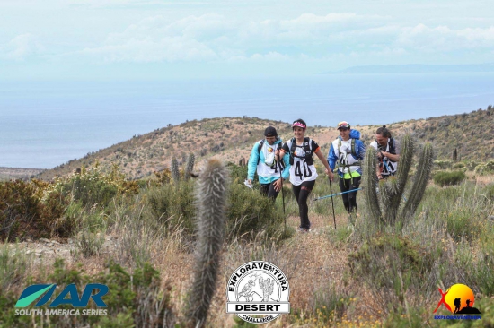 Trekking at the Desert Challenge in Chile
