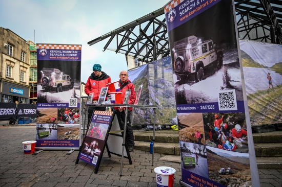 Collecting at the Kendal Mountain Festival