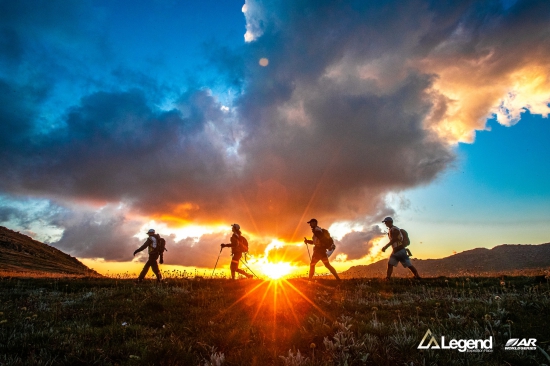 High in the Snowy Mountains on the Legend Expedition Race