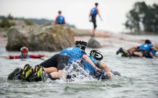 Swim stages are a feature at the Endurance Quest Adventure Race