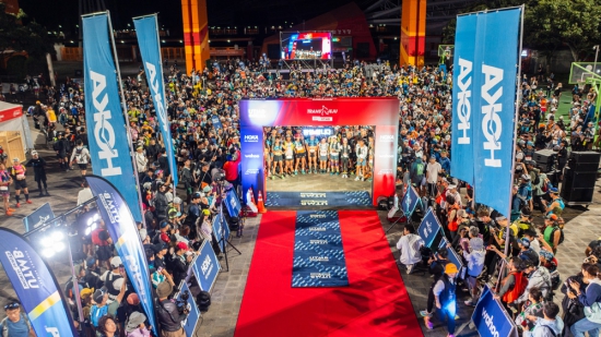 The start of TransJeju by UTMB