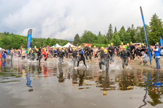 The start of the Canada Man/Woman Xtri