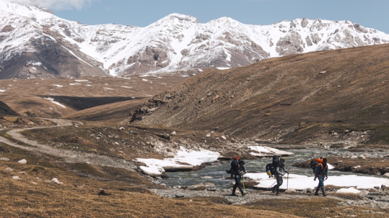 Trekking in the Tien Shan mountains of Kyrgyzstan