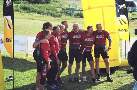 The top two teams at ARWC 2004 in Newfoundland