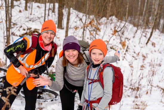 Family fun at the Winter Rib Mountain Adventure Challenge 