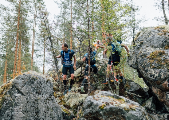 Forest navigation at Endurance Quest Lohja