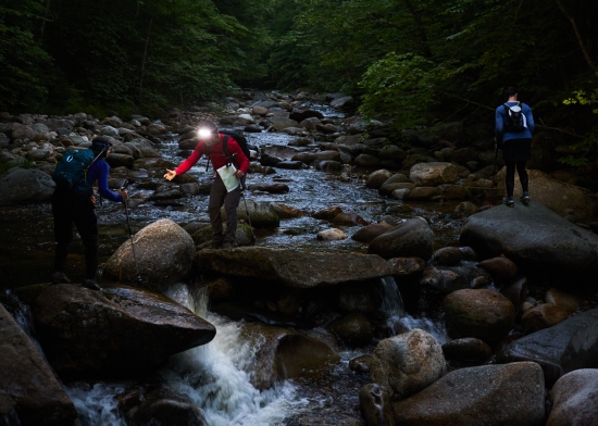 Night racing at the Maine Summer Adventure Race
