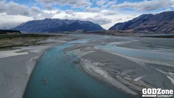 Team Perpetual Guardian on the Rakaia River