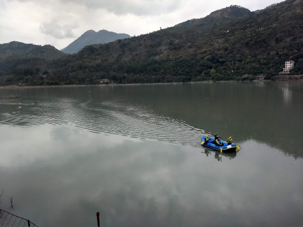 Paddling into Transition 6 on Expedition India Paddling into Transition 6 on Expedition India