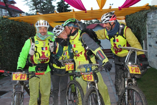Team Naturex on the finish line Team Naturex on the finish line