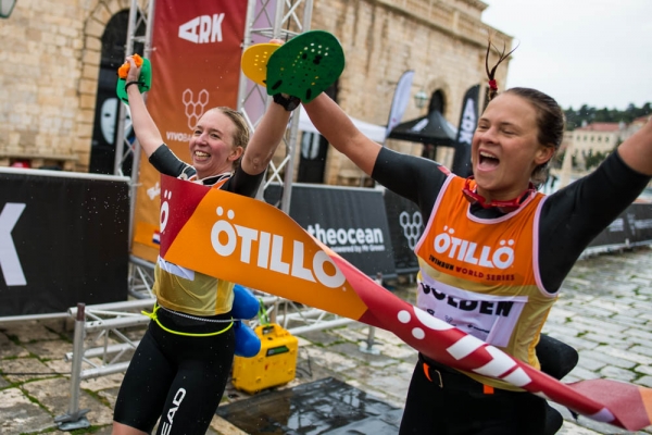Delighted to cross the finish line at Otillo Hvar Delighted to cross the finish line at Otillo Hvar