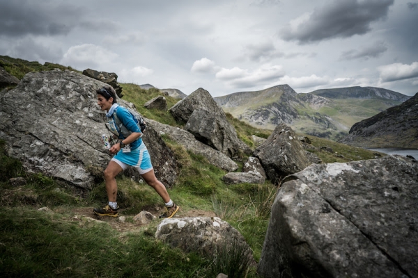 Sabrina Verjee at the 2017 Berghaus Dragon’s Back Race Sabrina Verjee at the 2017 Berghaus Dragon’s Back Race