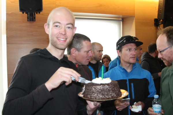 A birthday cake for Marijn Edelenbosch
