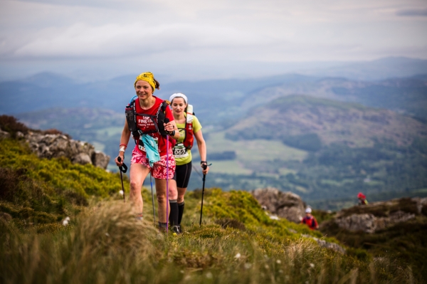 Racing day 3 of the Berghaus Dragon's Back Race