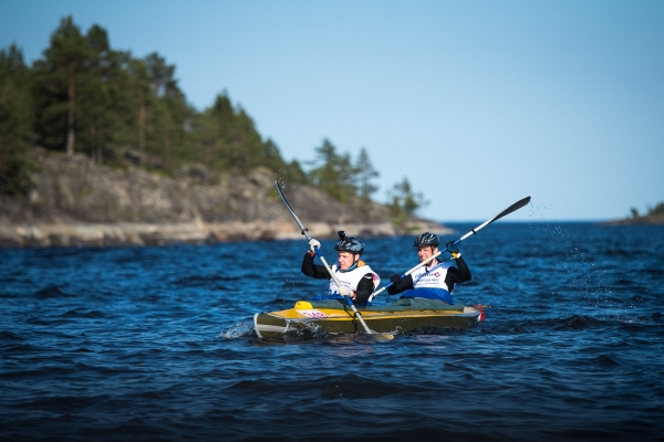 Racing in the Red Fox Adventure Race