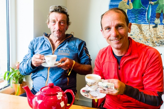 Eddie Winthorpe (R) and Joe Faulkner from the Nav4 - JRP Team