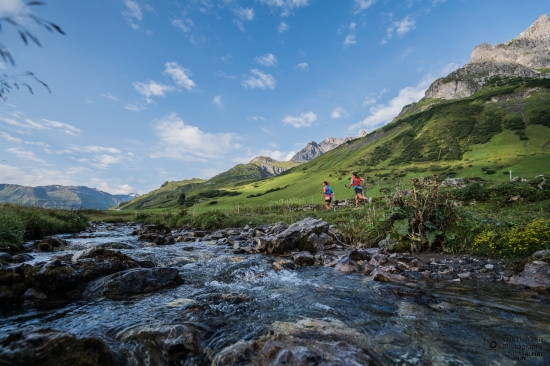 Racing stage 21 of the Transalpine