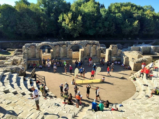 Spectacular race settings in Albania