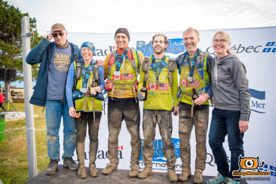 All smiles on the Raid International Gaspesie finish line