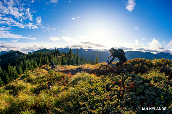 Riding stage one at Trans-Cascadia 2019