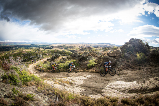 On the Giant Off Road Climb on Stage One