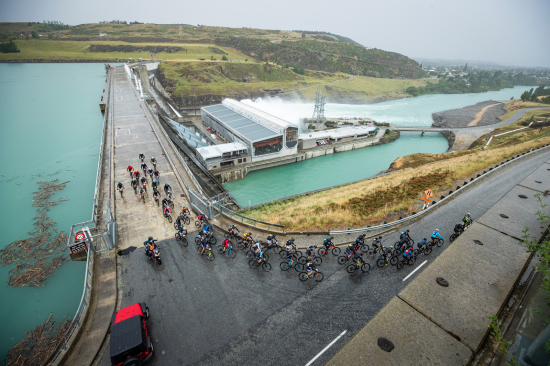 Crossing the Clyde Dam