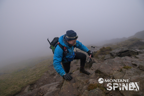 Battling Storm Brendan on the Montane Spine Race
