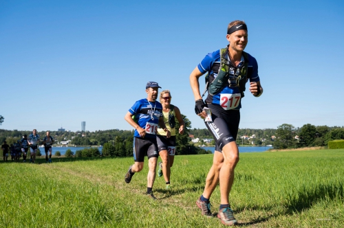 Trail running at the PARS Turbo 2020 race in Sweden