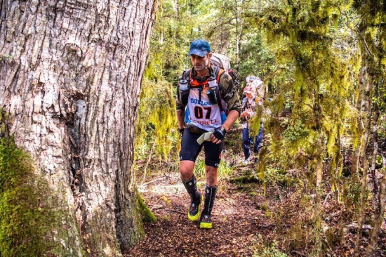 Richie McCaw trekking with second placed team iSport 