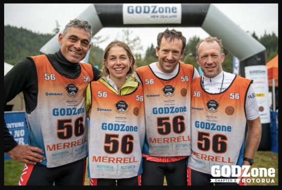 The Avaya team at Godzone Adventure