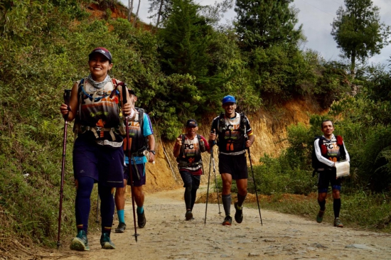 Trekking in Colombia in the PC12 Adventure Race