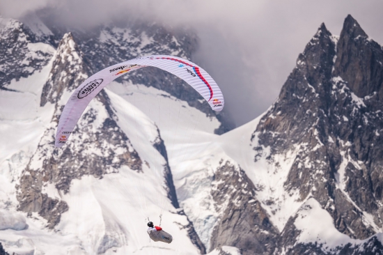 The Mont Blanc is the biggest obstacle in the race