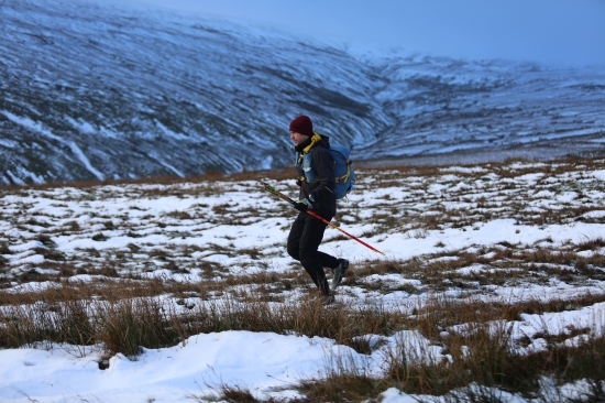 Difficult conditions on the Spine Races