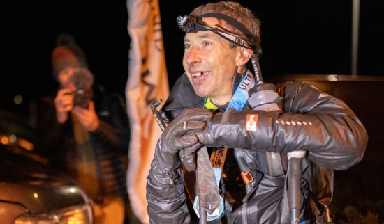 Eoin Keith - winner of the 2022 Montane Spine Race