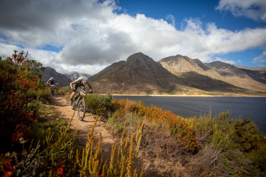 Riding stage 5 of the ABSA Cape Epic